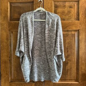 Rolla Coster Sage Green/White Long Length Cardigan - Women's Size Medium